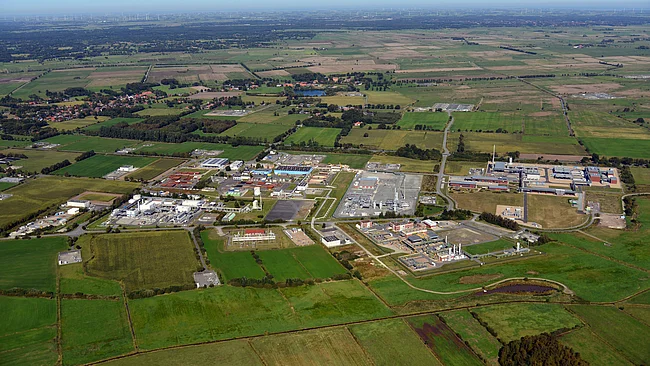 STORAG ETZEL Energiespeicher | Kavernen Luftaufnahme