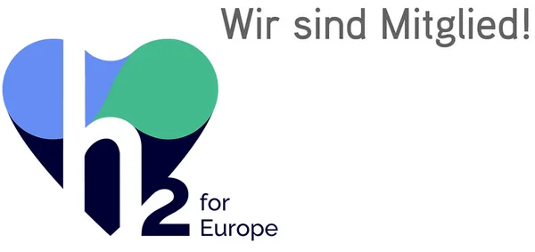 h2 for Europe logo – we are a member