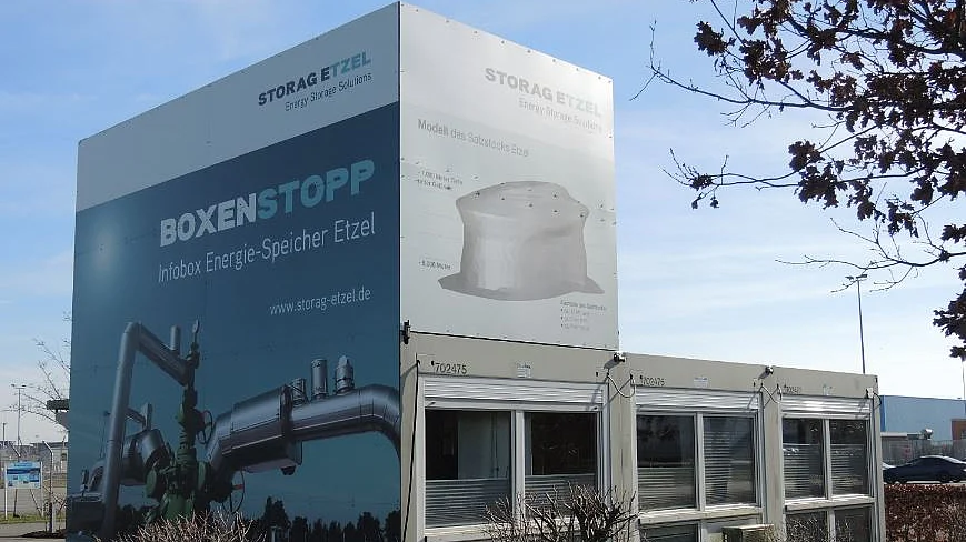 Ansicht der neugestalteten Westseite der Infobox. So lohnen sich auch Besuche am Wochenende