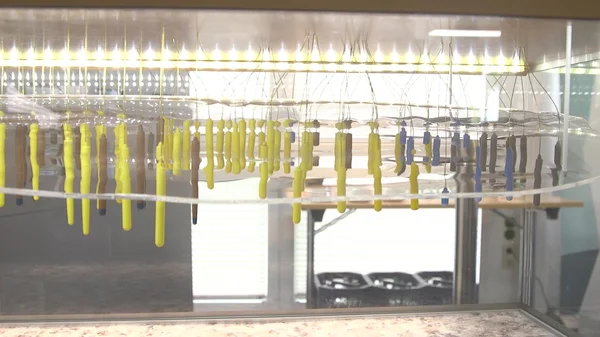 Model cavern field, below ground