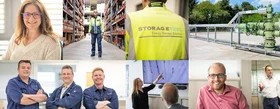 Collage with STORAG Etzel employees