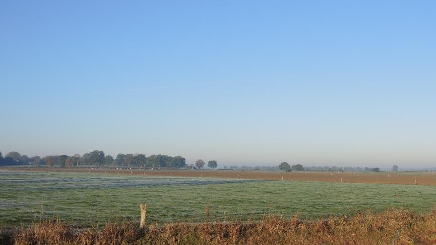 Das Etzeler Hinterland im Morgenlicht