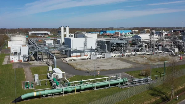 Drohnenaufnahme Etzel-Gas-Lager