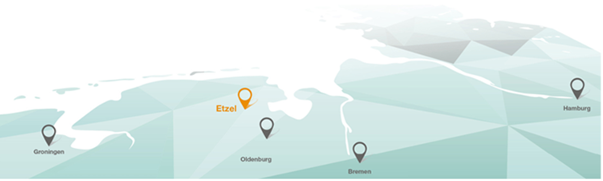 Map of Etzel's Location